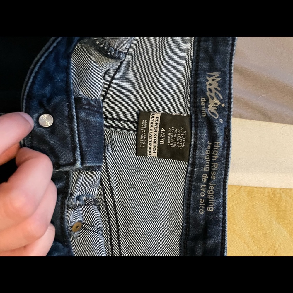 High rise jeggings